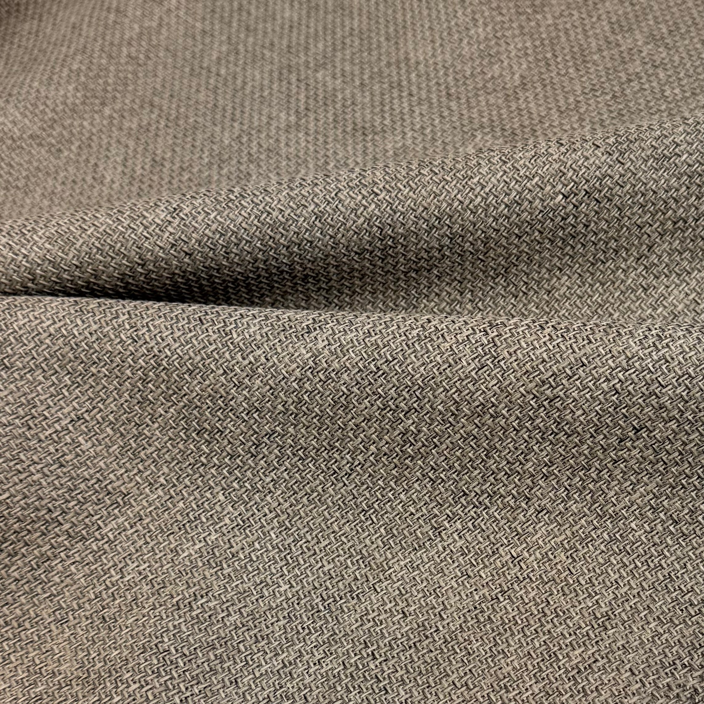 Woven Upholstery Remnant - Beige/Black