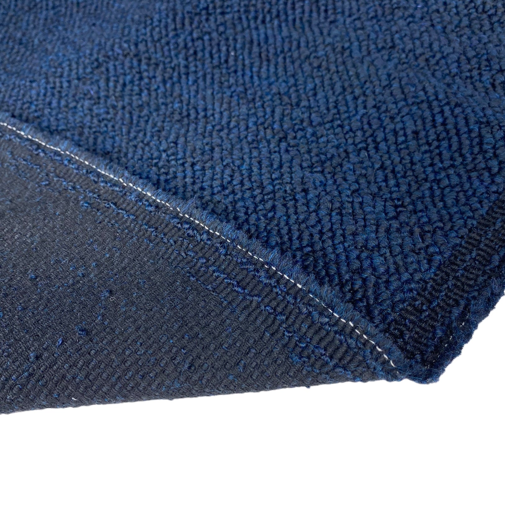 Boucle Upholstery Designer Remnant  - Blue