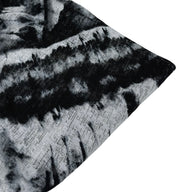 Abstract Printed Stretch Knit - Black/White