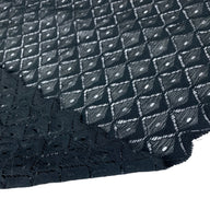 Diamond Patterned Lace - Black