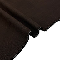 Woven Upholstery Remnant - Brown/Black