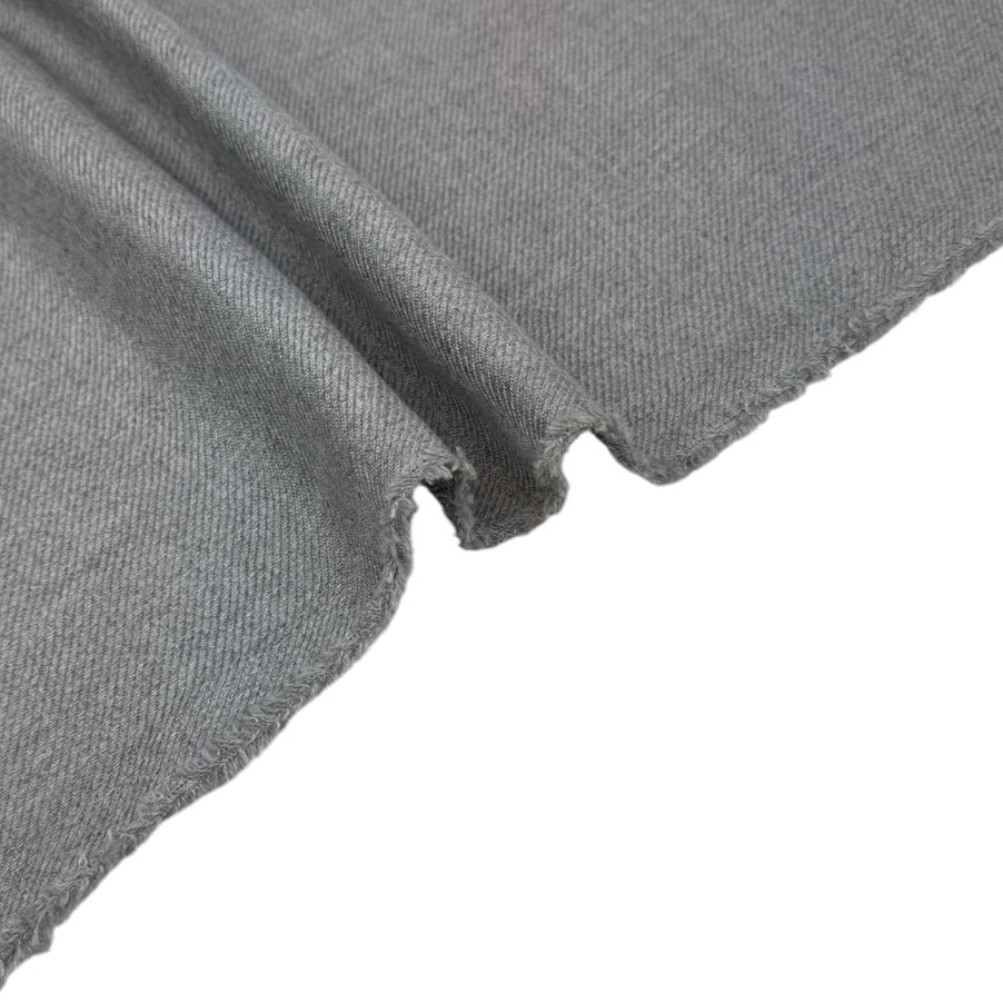 Diagonal Striped Upholstery Remnant - Grey