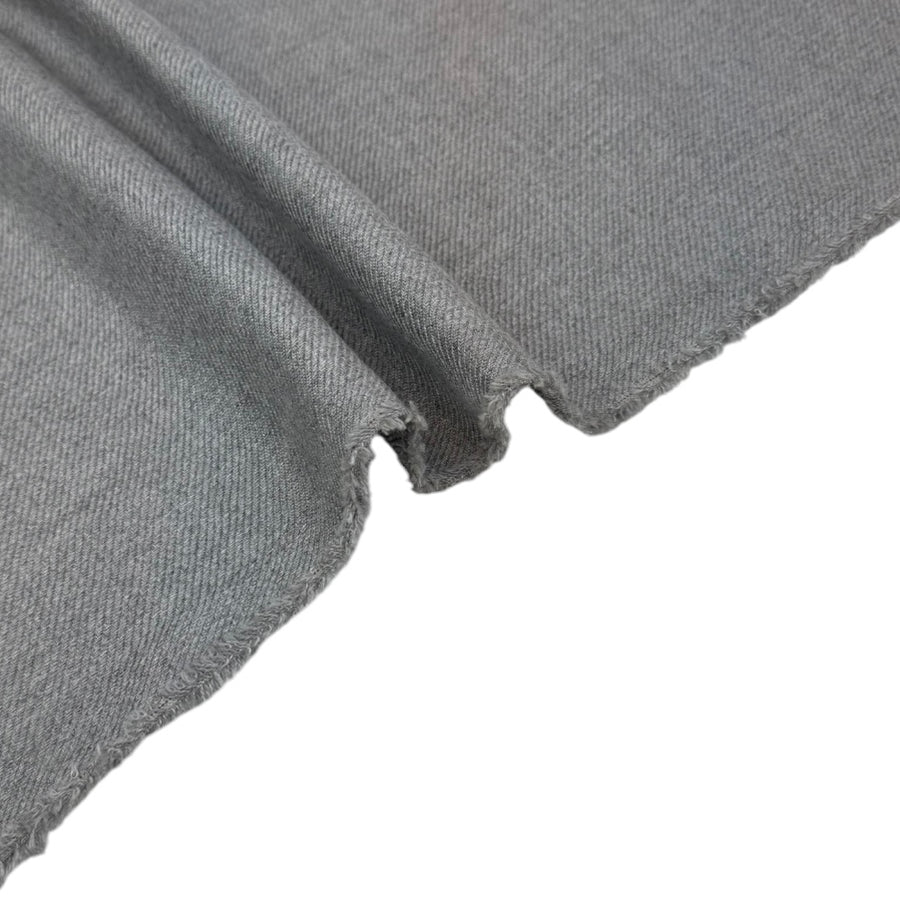 Diagonal Striped Upholstery Remnant - Grey