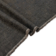 Cotton/Linen Upholstery Remnant - Navy/Grey/Taupe