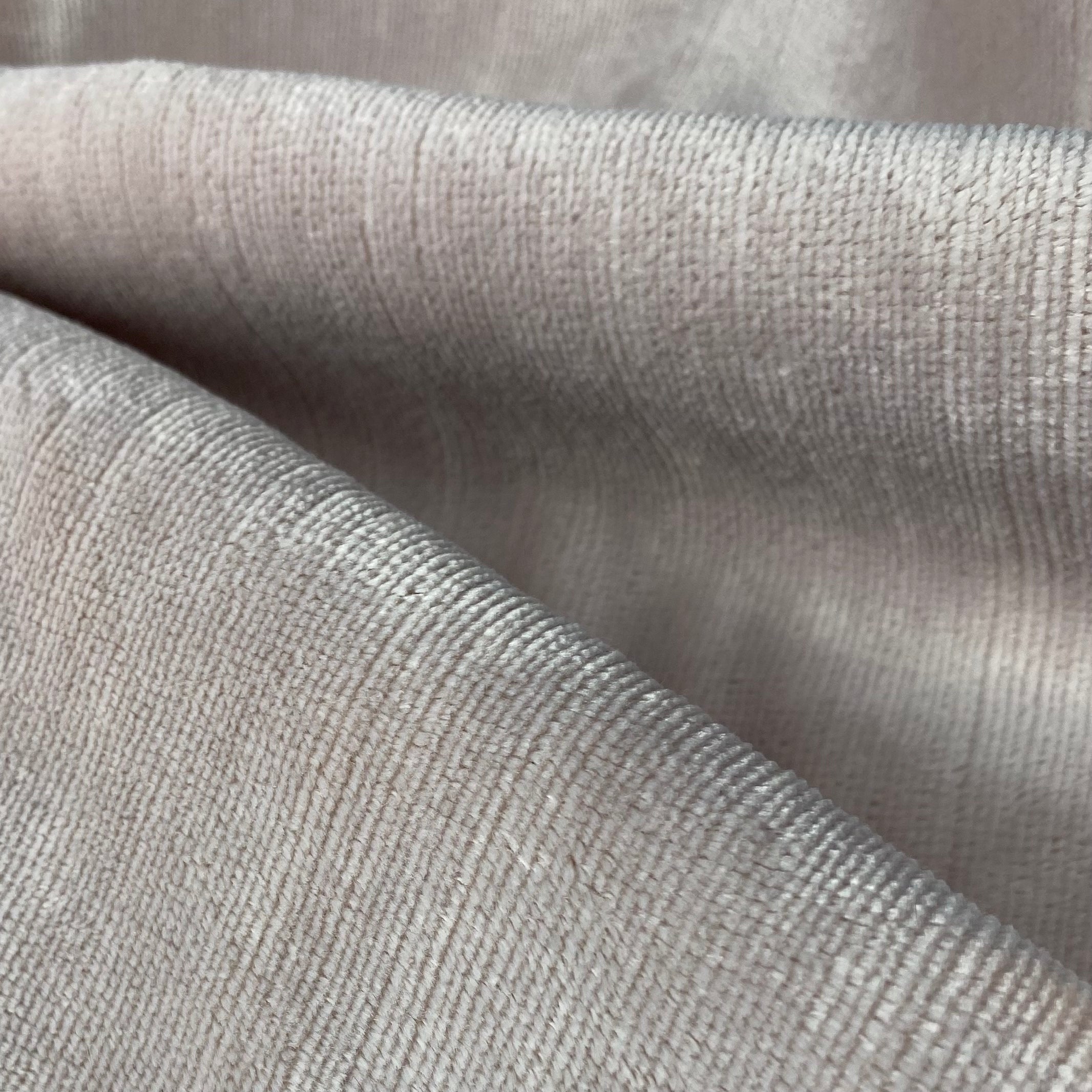 Velvet Upholstery - Designer Remnant - Light Pink