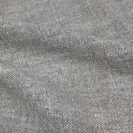 Woven Cotton/Linen Upholstery Remnant - White/Grey
