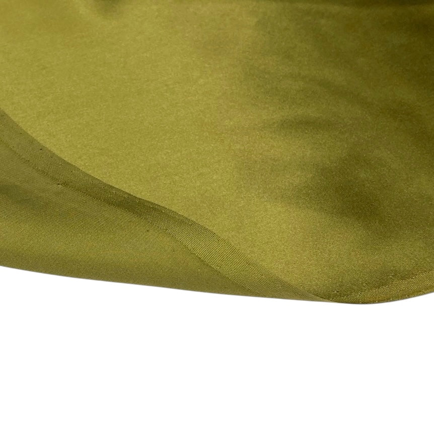 Mulberry Silk Charmeuse Satin - Chartreuse
