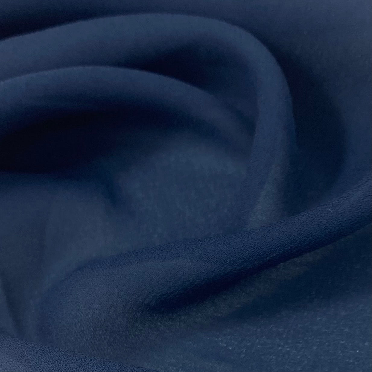 Polyester Georgette - 44” - Navy