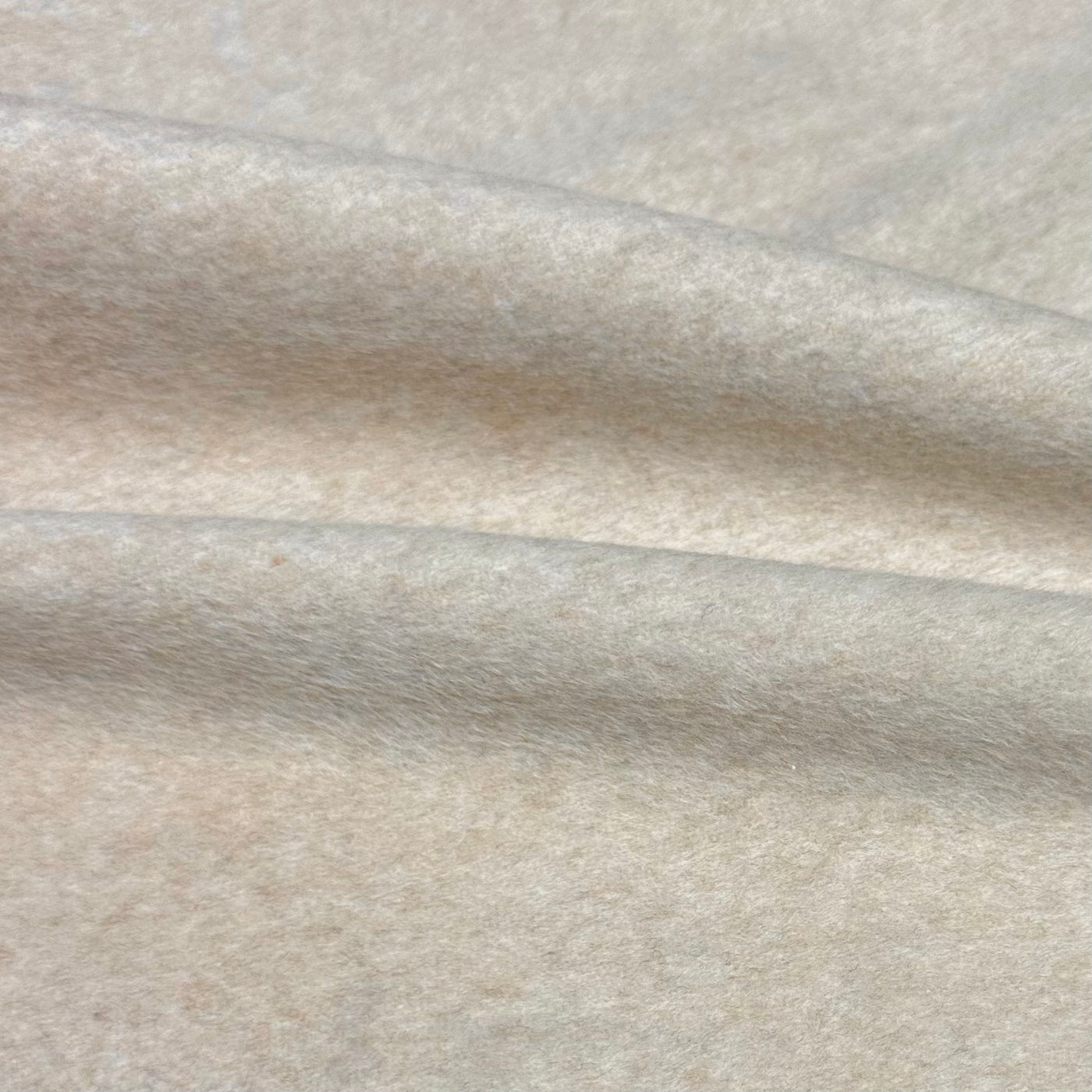 Mohair Wool Coating - Heather Beige