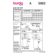Burda Style 5983 - Dress Sewing Pattern