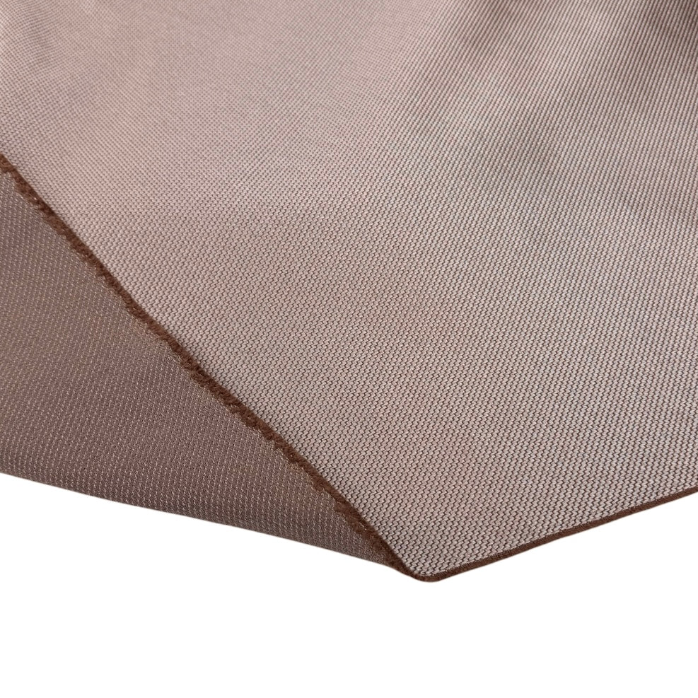Woven Upholstery Remnant - Mauve/Brown