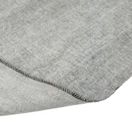Woven Cotton/Linen Upholstery Remnant - Stonewashed Grey