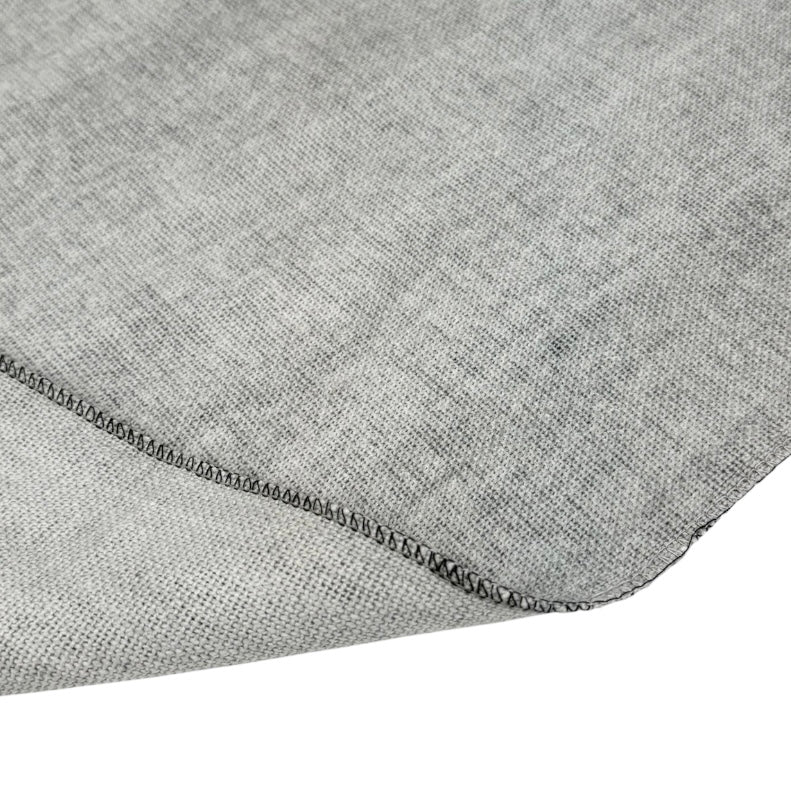 Woven Cotton/Linen Upholstery Remnant - Stonewashed Grey