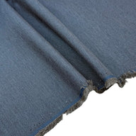 Woven Upholstery Remnant - Blue/Grey