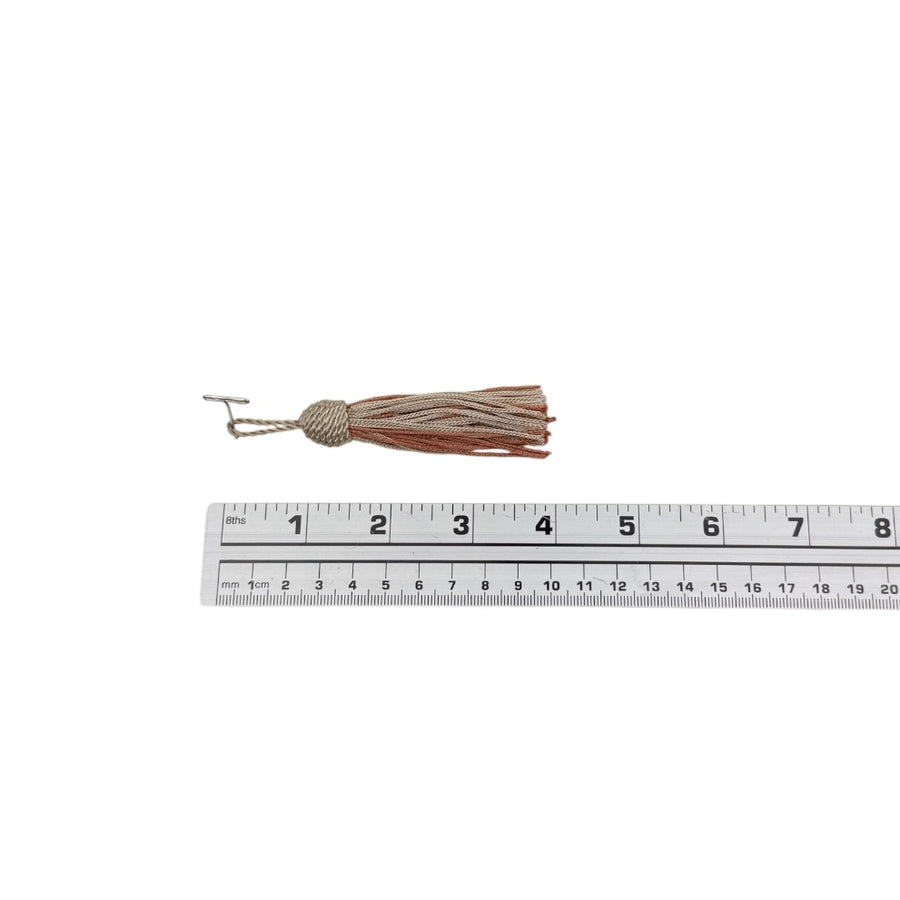 Decorative 3” Tassel - Beige/Peach