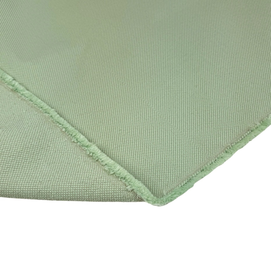 Woven Upholstery Remnant - Mint Green/Beige
