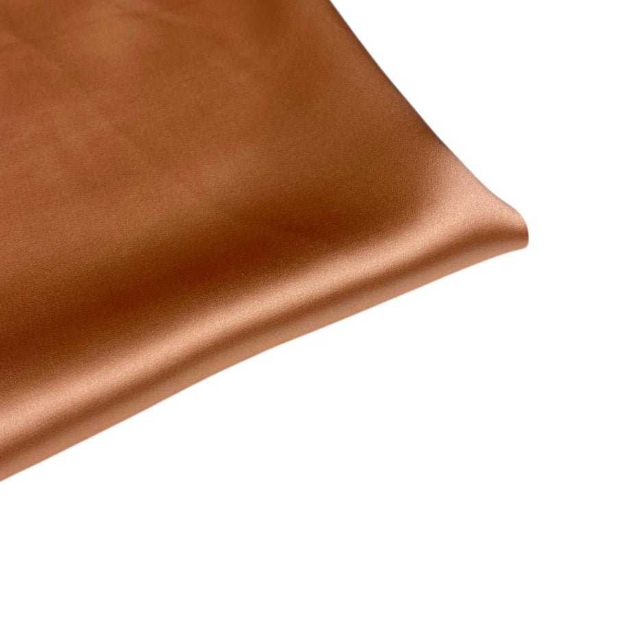 Mulberry Silk Charmeuse Satin - Peach