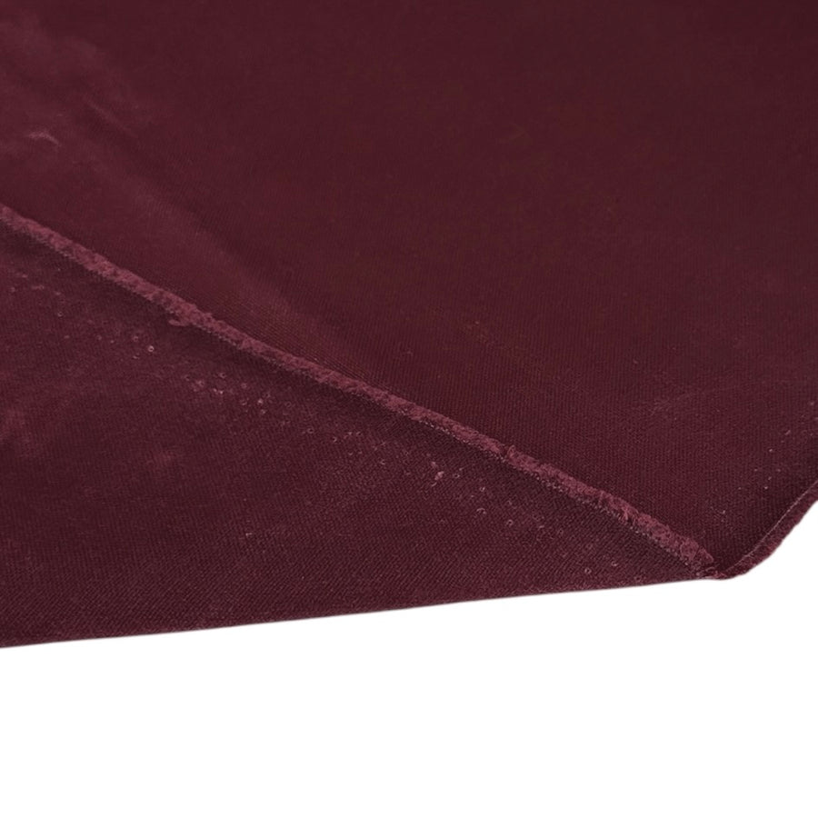 Waxed Cotton Canvas 13oz - Remnant - Burgundy