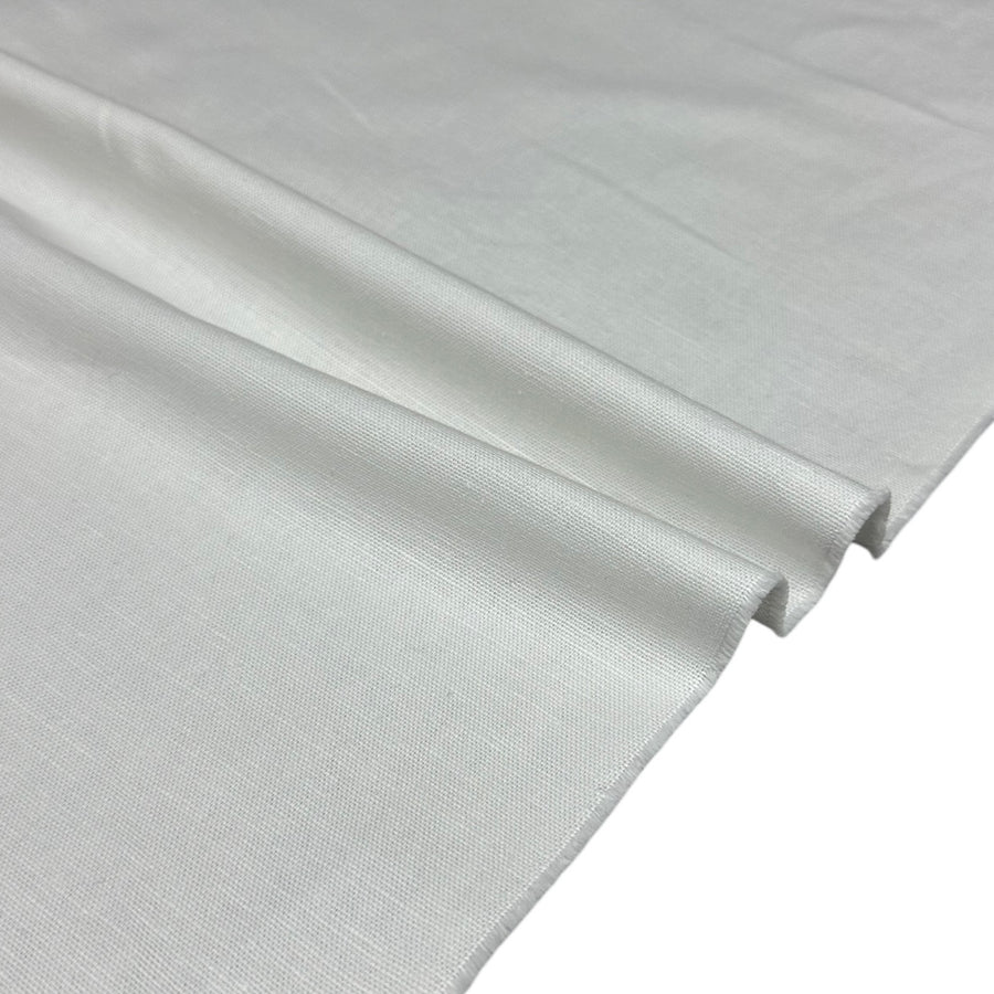 Medium Weight Linen - White