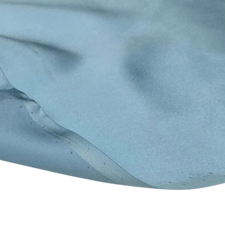 Mulberry Silk Charmeuse Satin - Baby Blue