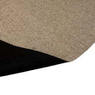 Woven Interfaced Upholstery Remnant - Heathered Beige