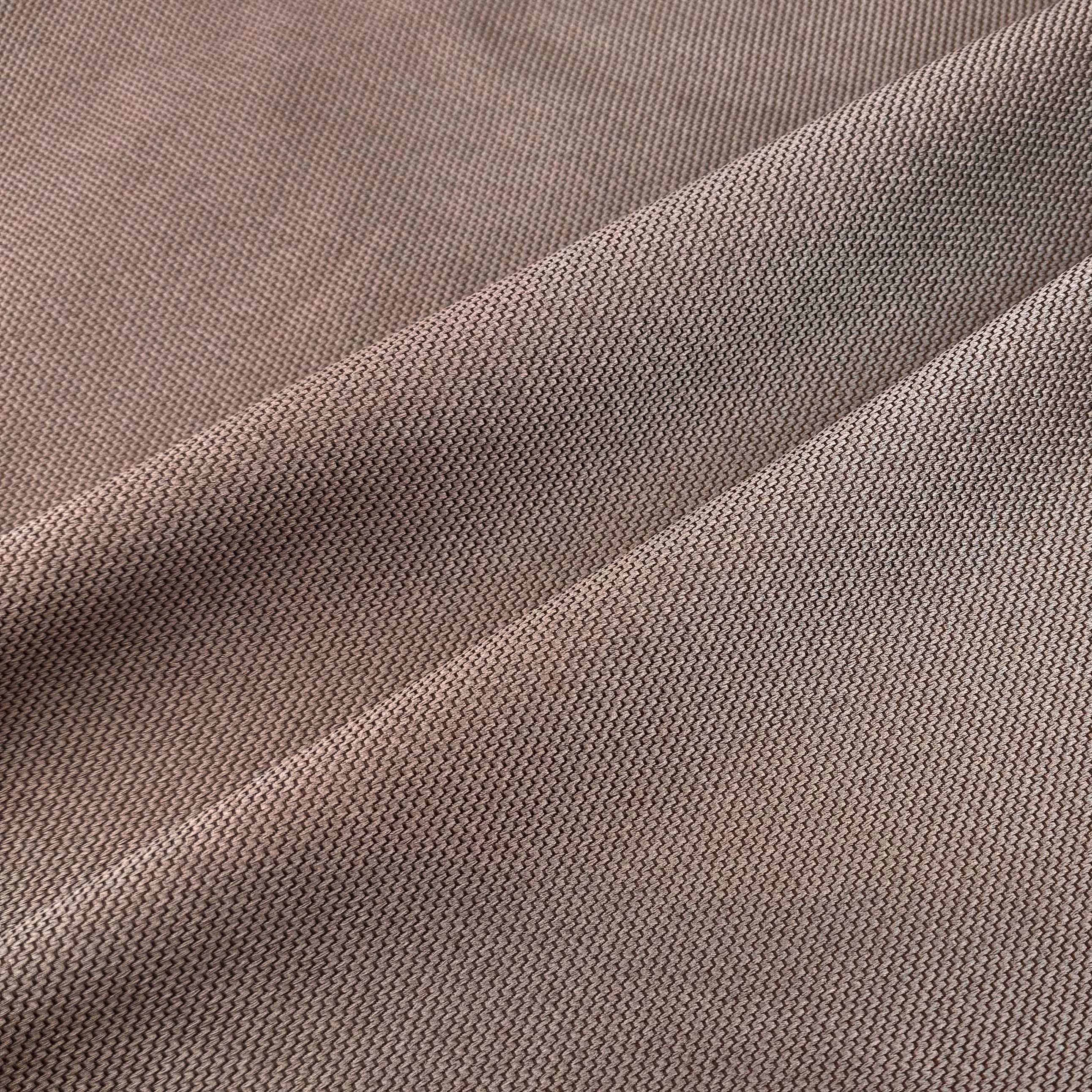 Woven Upholstery Remnant - Mauve/Brown