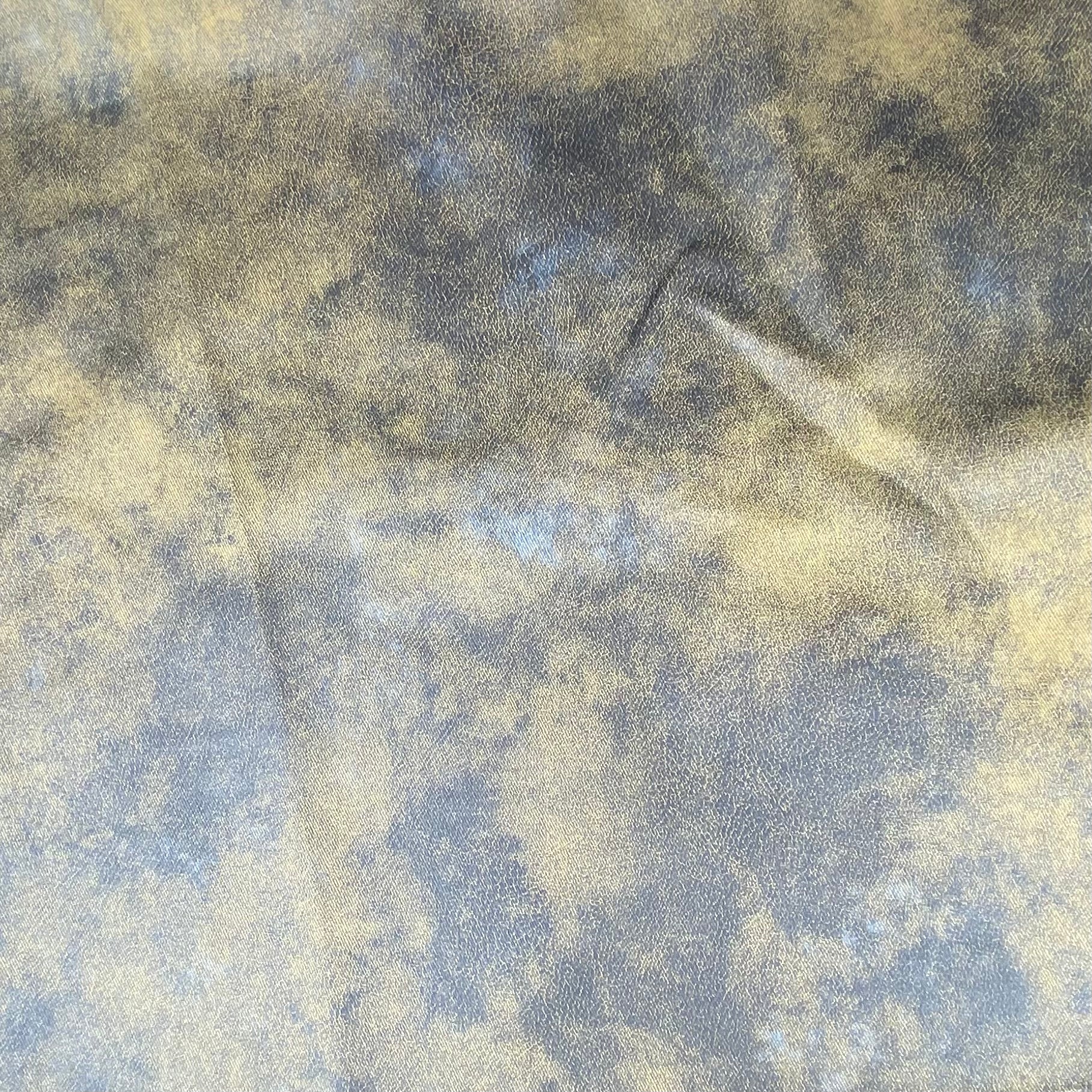 Distressed Coated Stretch Twill Canvas - Burlywood