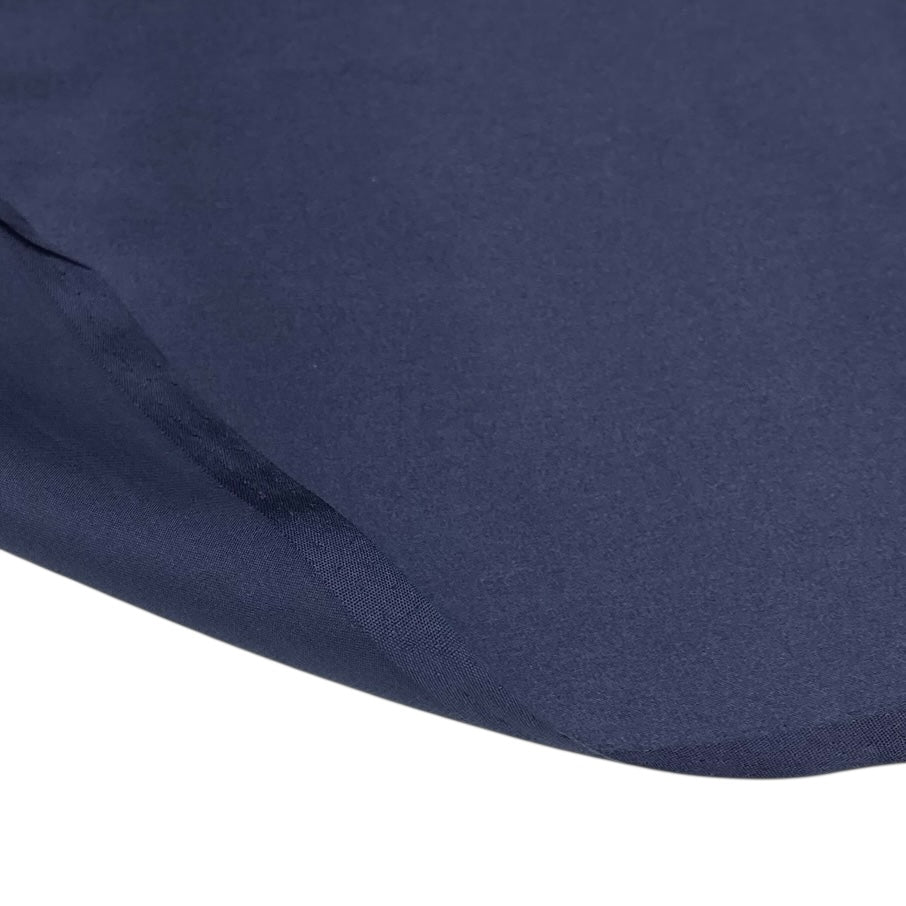 Mulberry Silk Charmeuse Satin - Dark Midnight