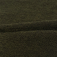 Boucle Wool Upholstery Remnant - Dark Green