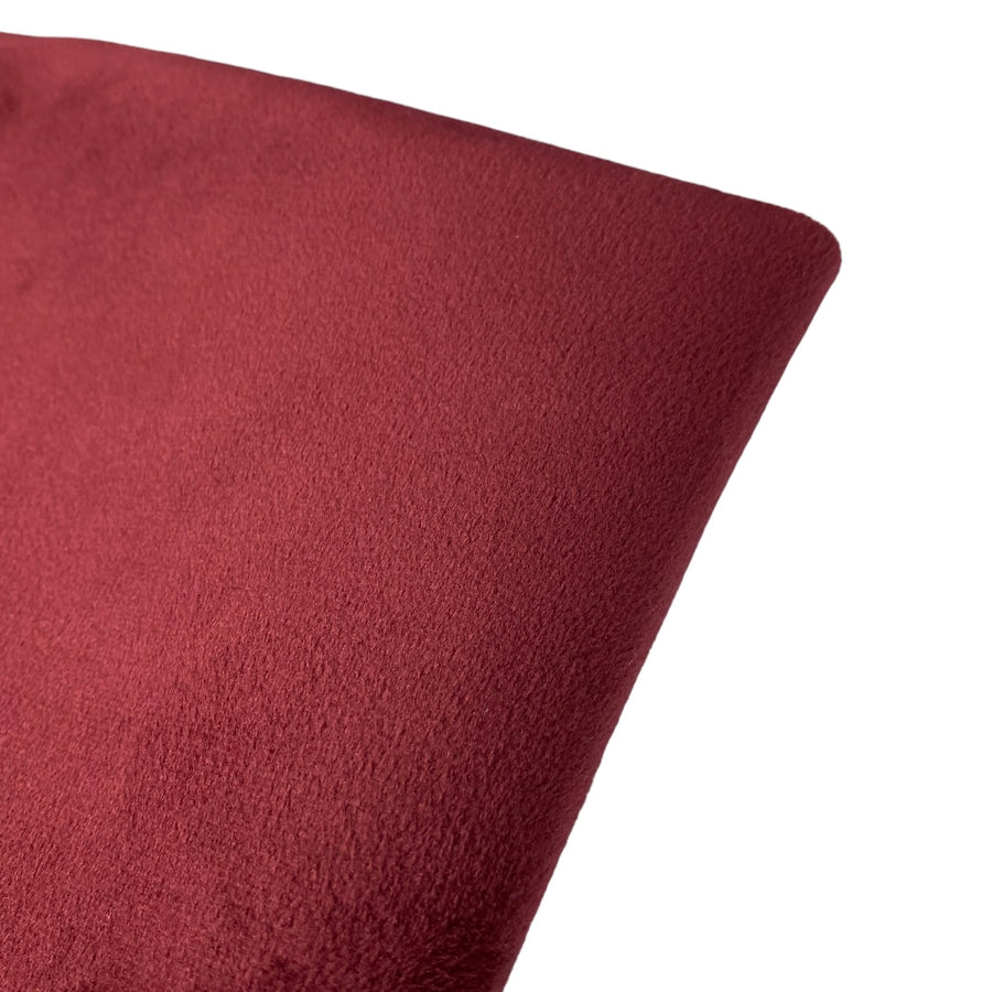 Velvet Upholstery - Designer Remnant - Burgundy