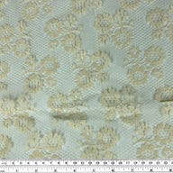 Floral Embroidered Lace - Peach