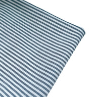 Striped Woven Cotton Blend - White/Green