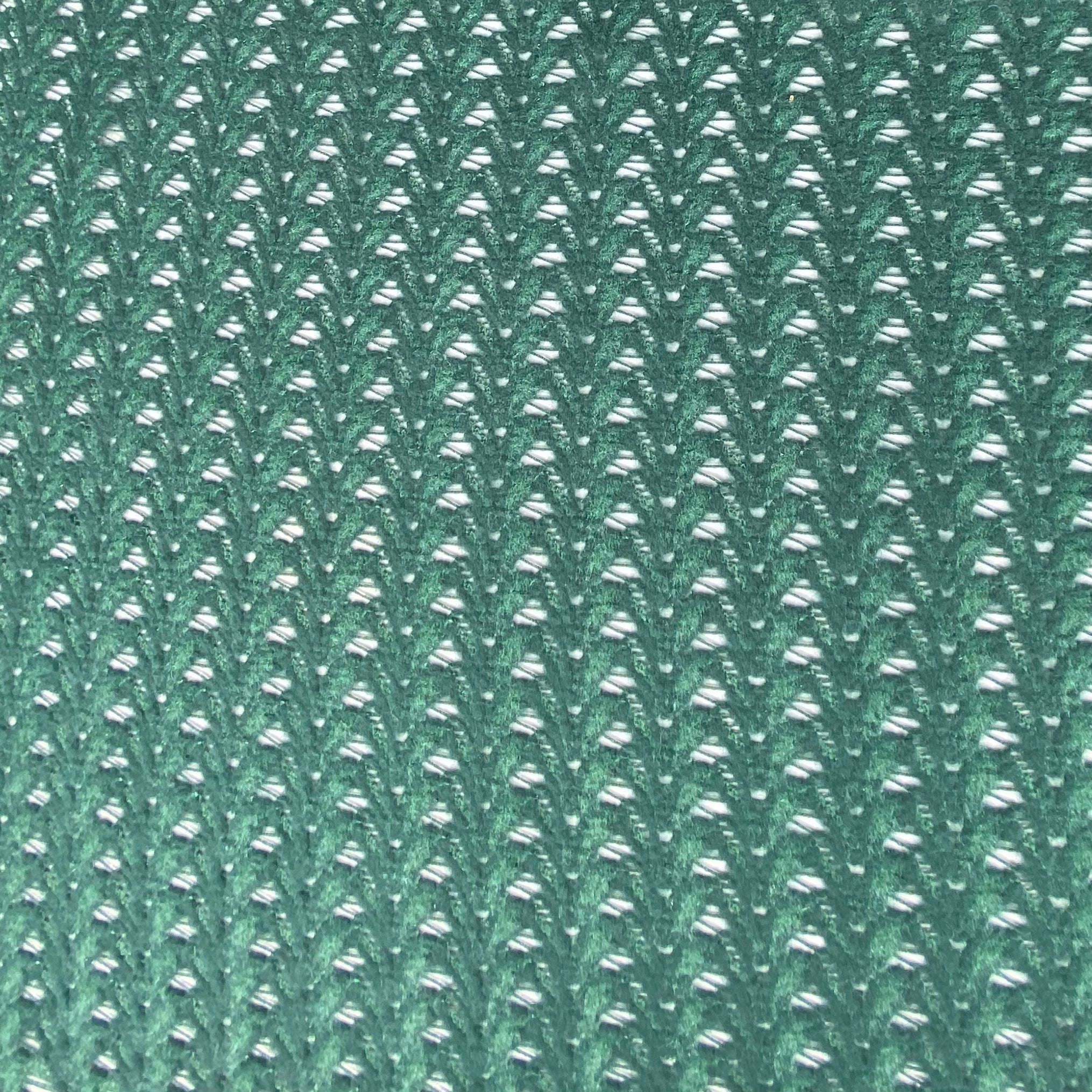 Crochet Lace - Remnant - Green