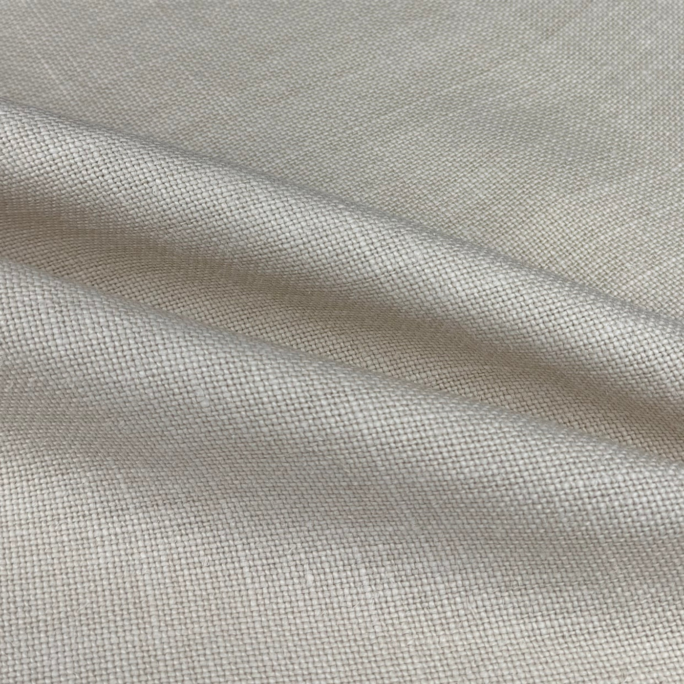 Heavyweight Woven Linen Remnant - Natural