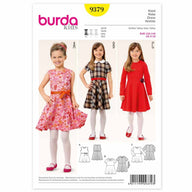Burda Kids 9379 - Dress Sewing Pattern