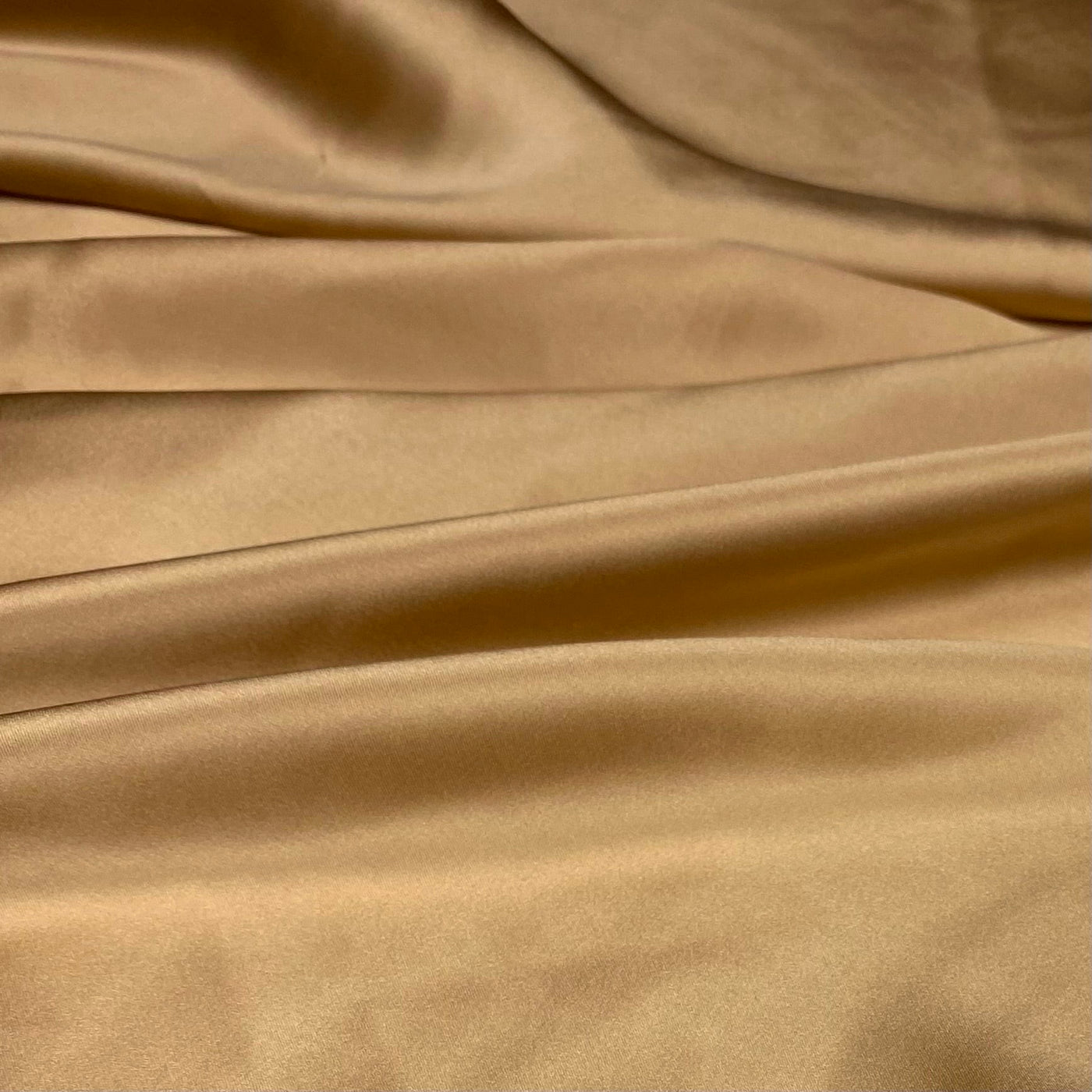 Mulberry Silk Charmeuse Satin - Khaki