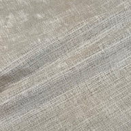 Chenille Upholstery Remnant - Ivory/Brown