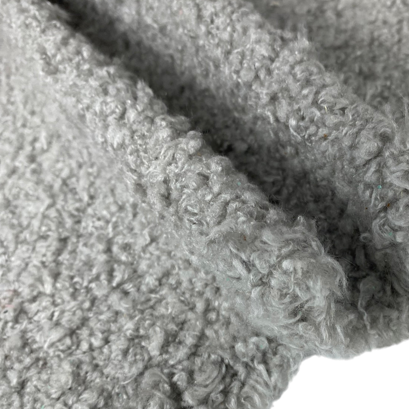 Boucle Upholstery Designer Remnant  - Grey