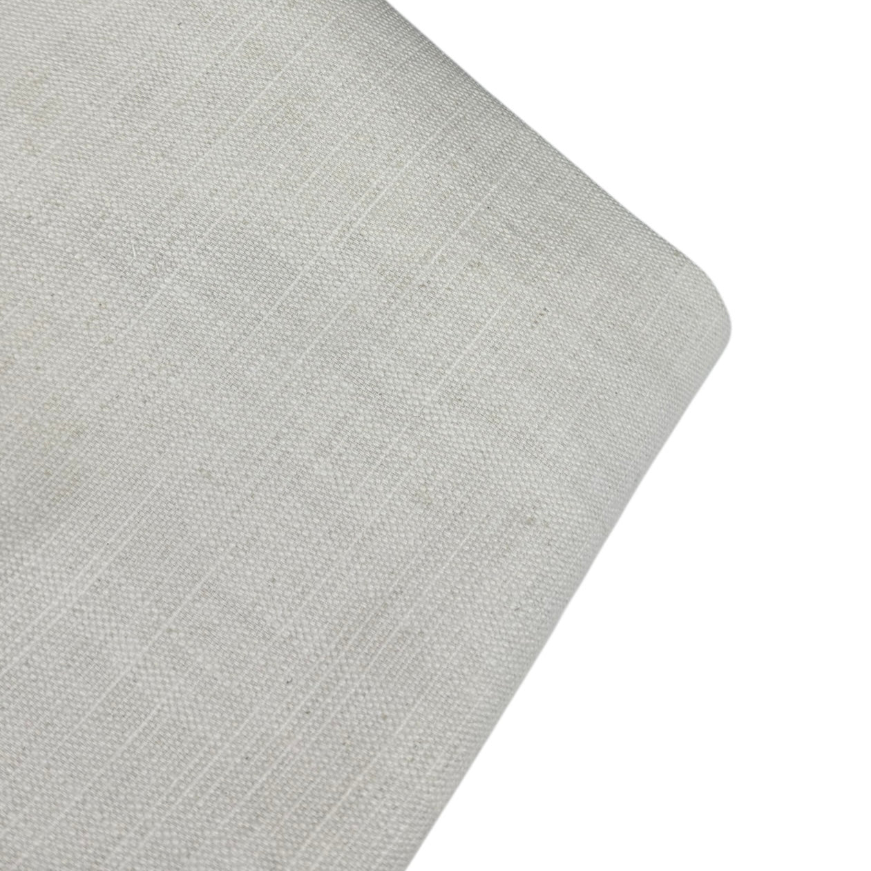 Crosshatch Linen Cotton Upholstery Remnant - Natural