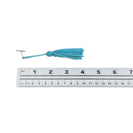 Decorative 2 1/2” Tassel - Aqua
