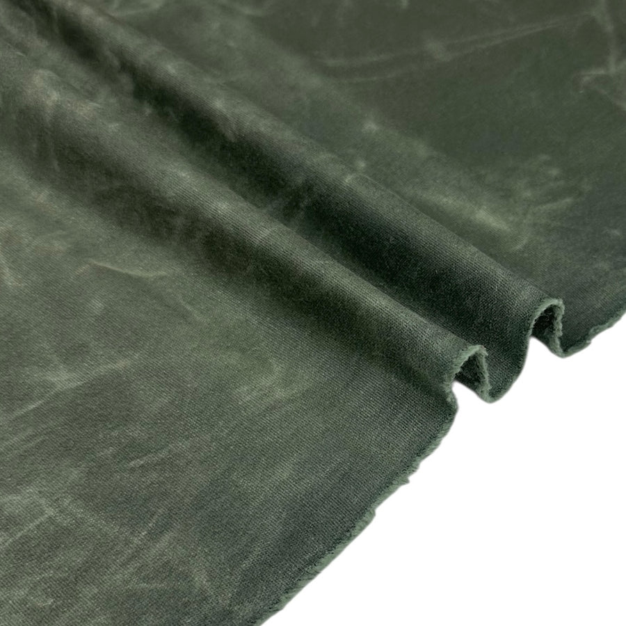 Waxed Cotton Canvas 12oz - Remnant - Green