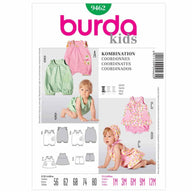 Burda Kids 9462 - Coordinates Sewing Pattern