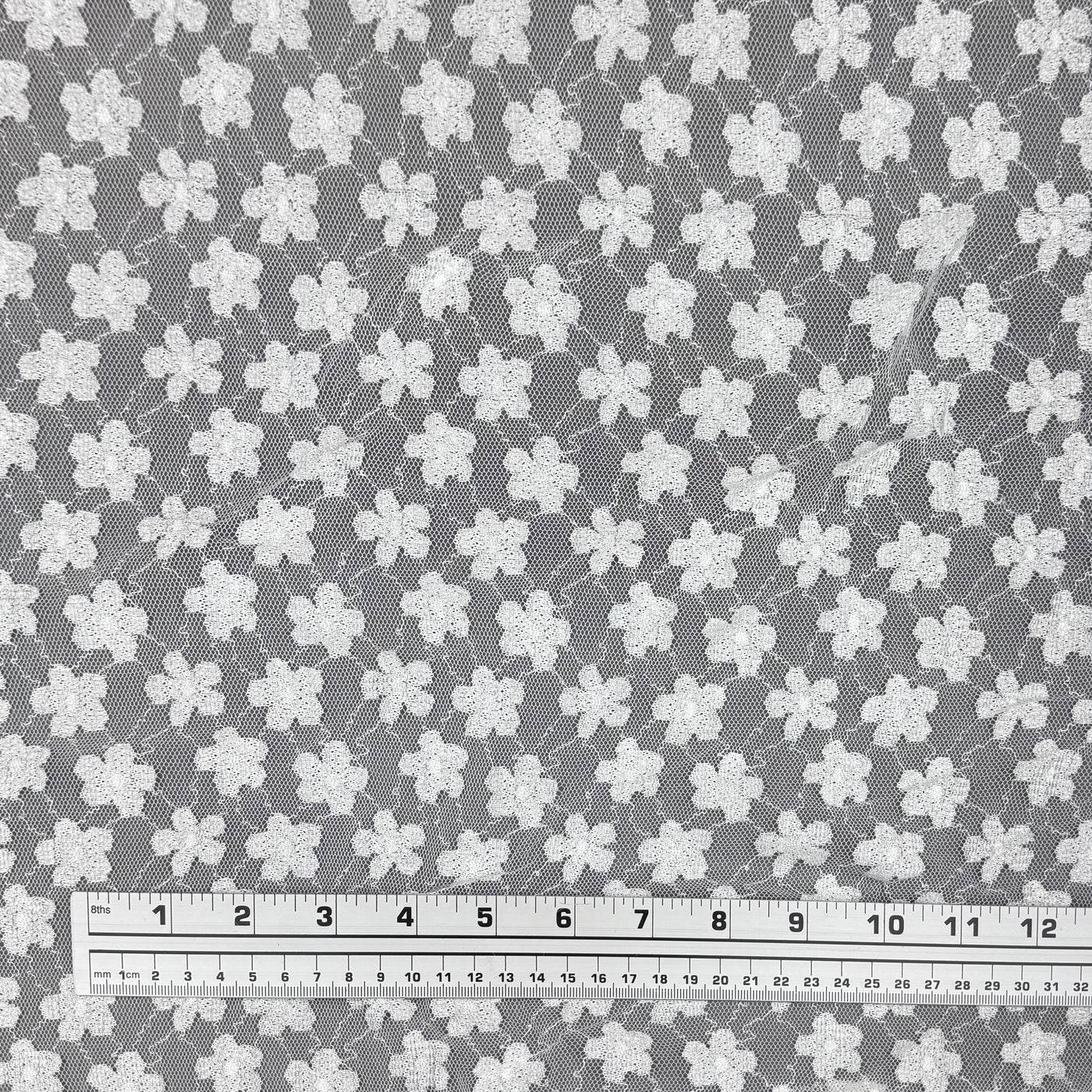 Floral Lace - White