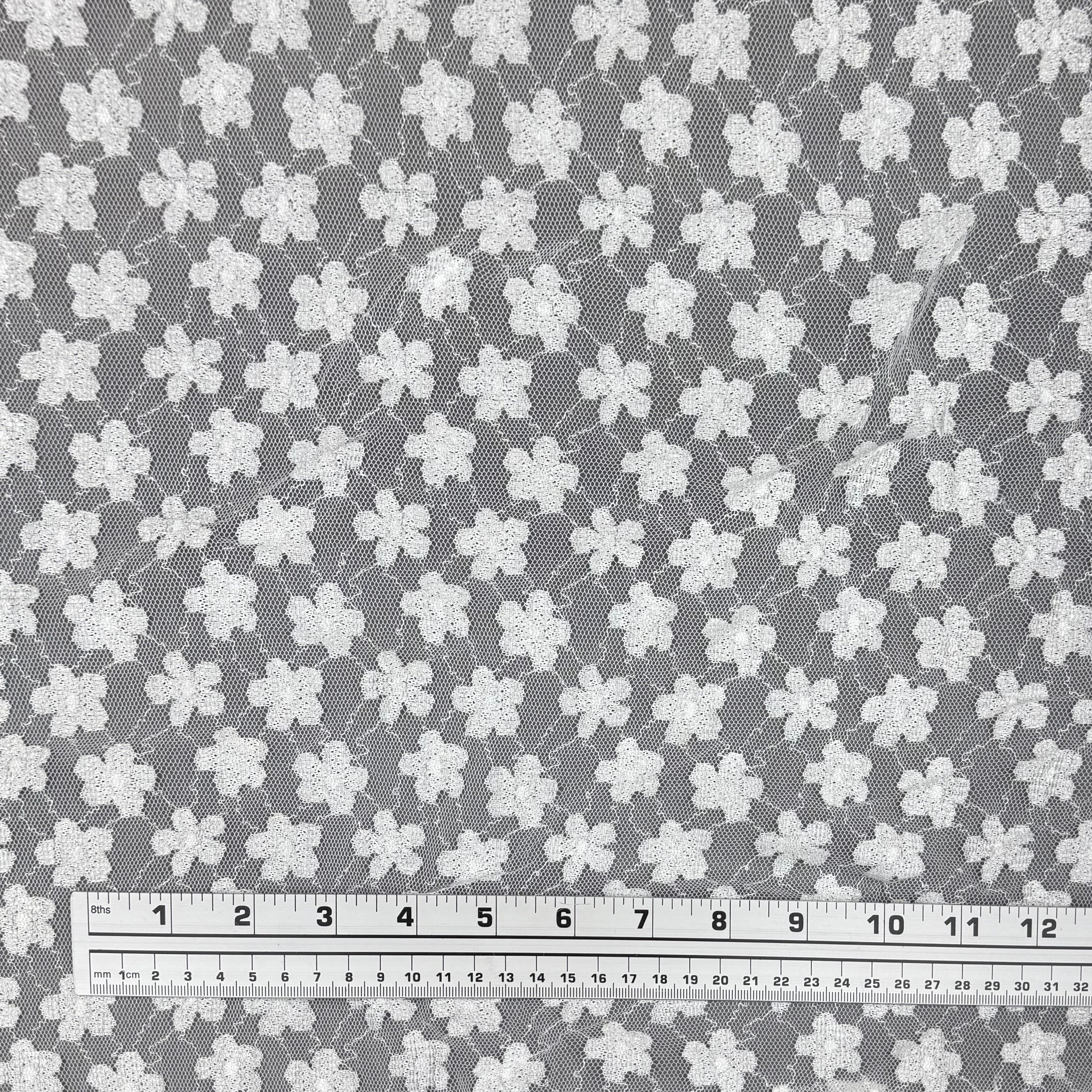 Floral Lace - White