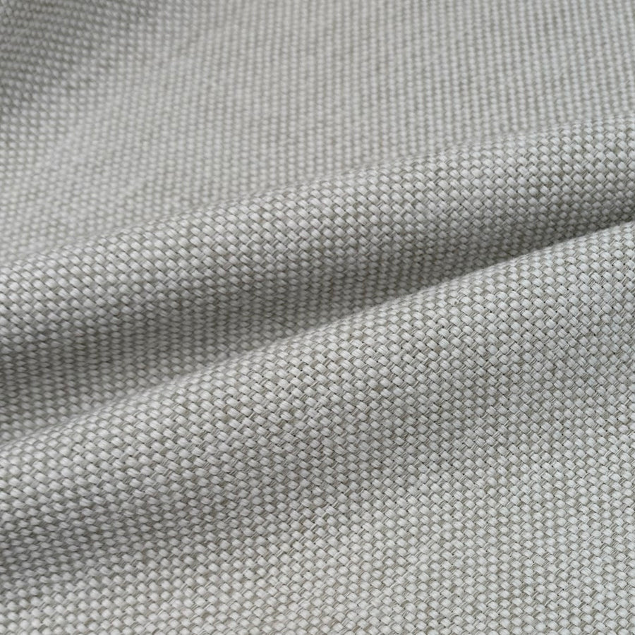 Woven Upholstery Remnant - White/Beige