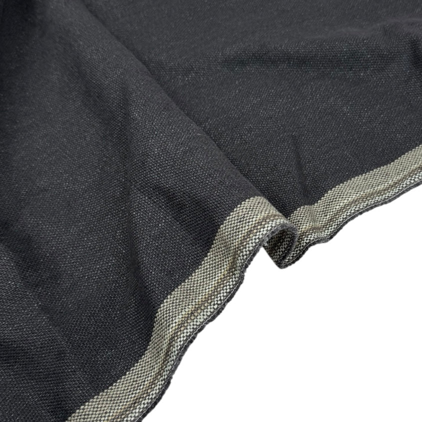 Linen Upholstery Remnant - Grey
