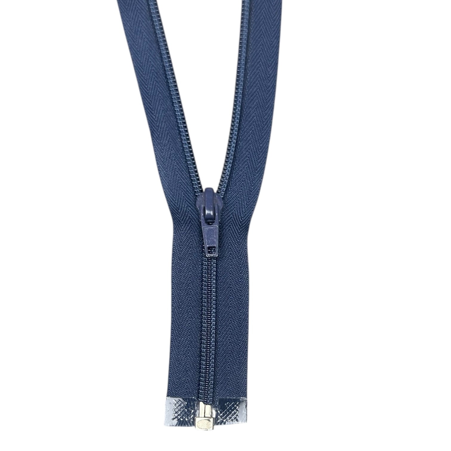 Coil One-Way Open End Zipper 19” - Navy
