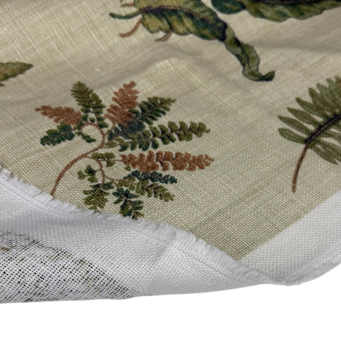 Fern Linen Remnant - David Easton Design for Lee Jofa
