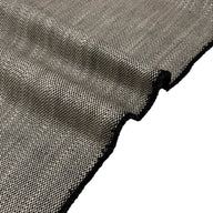 Woven Upholstery Remnant - Ivory/Black