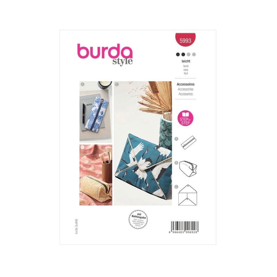 Burda Style 5993 - Accessories Sewing Pattern
